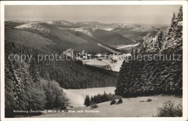 Astenberg Panorama Blick nach Nordenau