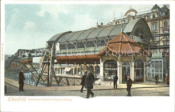 Elberfeld Wuppertal Schwebebahnhof Döppersberg