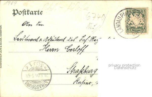 Landau Pfalz Justizgebäude – Bild 2