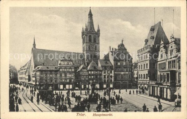 Trier Hauptmarkt Kirche St Gangolf