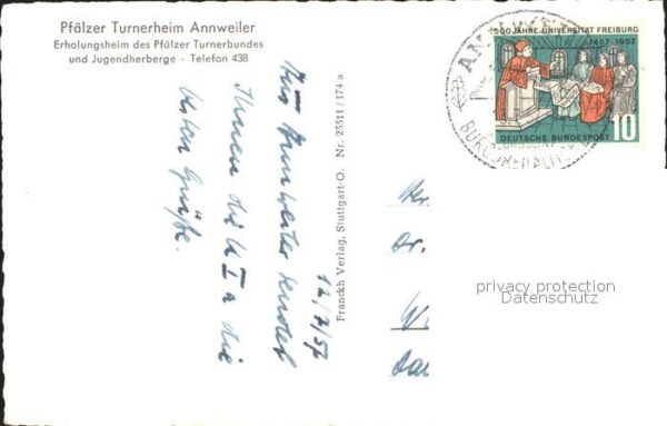 Annweiler Trifels Pfälzer Turnerheim Erholungsheim Panora – Bild 2