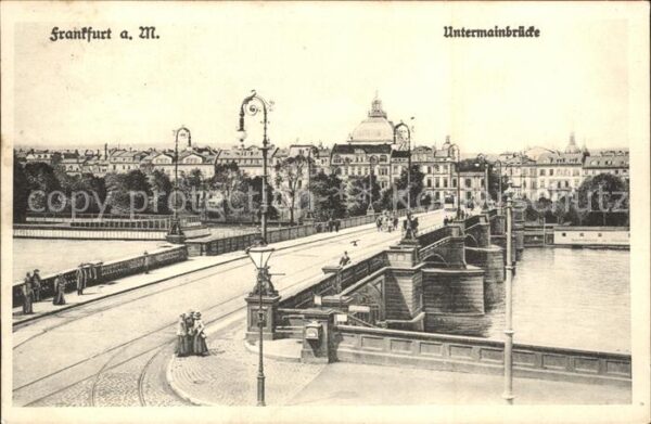 Frankfurt Main Untermainbrücke