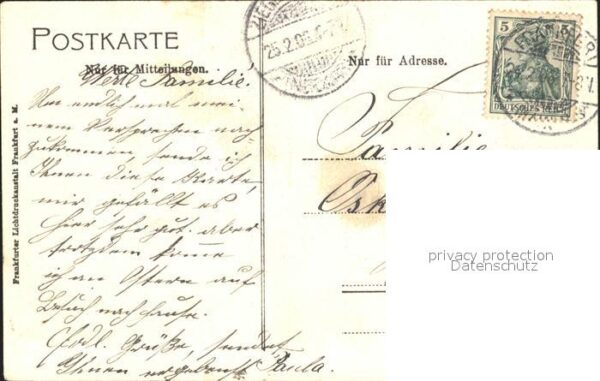 Frankfurt Main Taunusanlage Fontäne Tringspruch – Bild 2