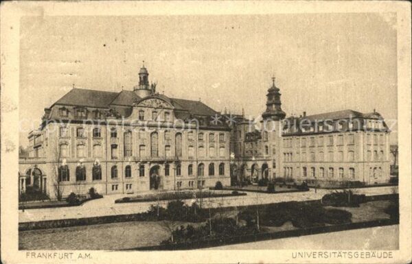 Frankfurt Main Universitätsgebäude