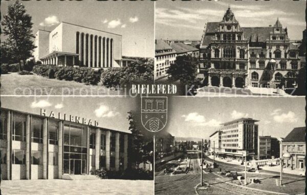 Bielefeld Gebäude Altes Rathaus Hallenbad Strasse