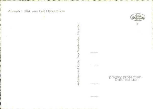 Ahrweiler Ahr Panorama Blick vom Cafe Hohenzollern – Bild 2