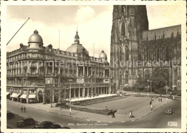 Koeln Rhein Dom Domhof Domhotel