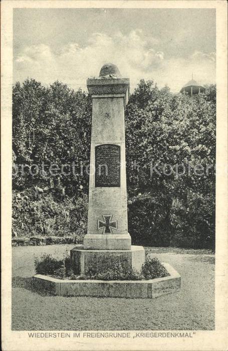 Wiederstein Kriegerdenkmal