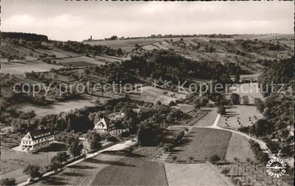Bad Mergentheim Fliegeraufnahme Erlenbachtal