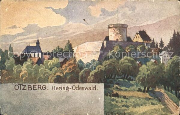 Hering Odenwald Burg Otzberg