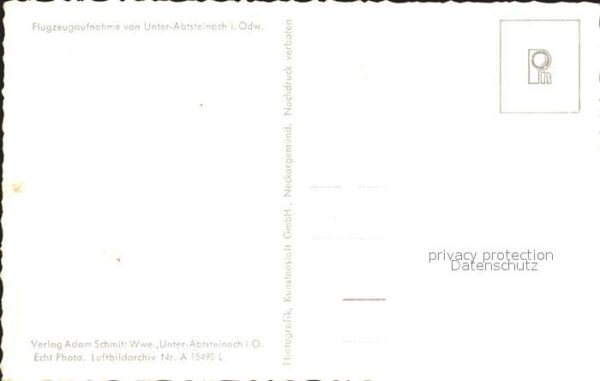 Unter-Abtsteinach Fliegeraufnahme – Bild 2