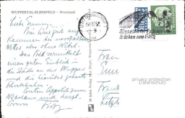 Elberfeld Wuppertal Schwebebahn Weststadt – Bild 2