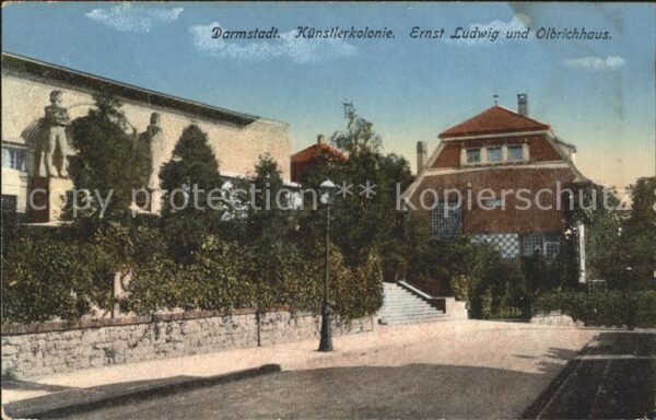 Darmstadt Künstlerkolonie Ernst Ludwig- und Olbri