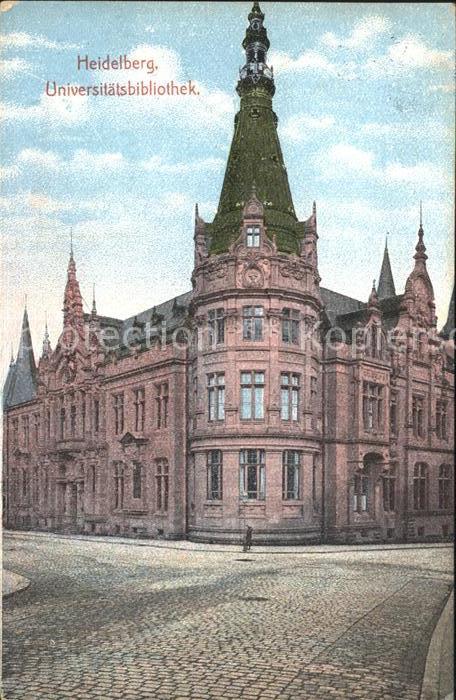 Heidelberg Neckar Universitätsbibliothek