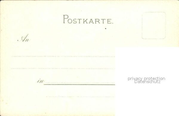 Heidelberg Neckar Schlosshof Künstlerkarte – Bild 2