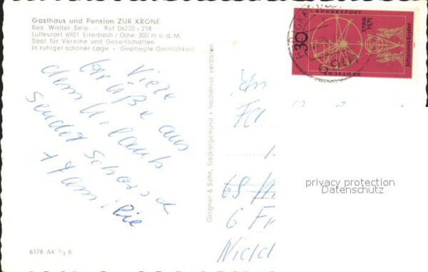 Eiterbach Gasthaus Pension zur Krone – Bild 2
