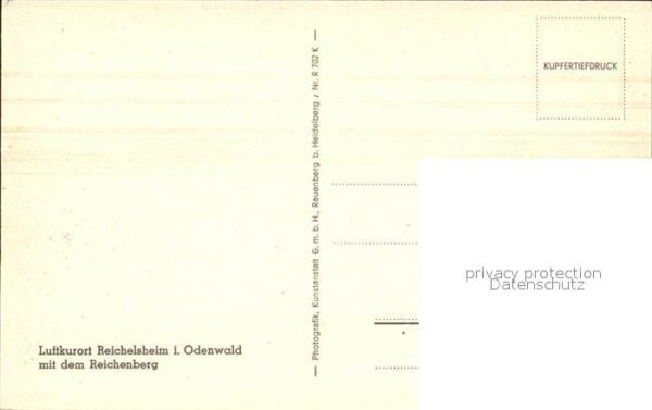 Reichelsheim Odenwald mit Reichenberg – Bild 2