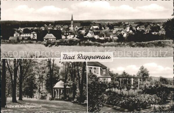Bad Rappenau Rosengarten Musikpavillon