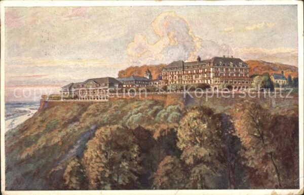 Koenigswinter Kurhotel Petersberg Künstlerkarte