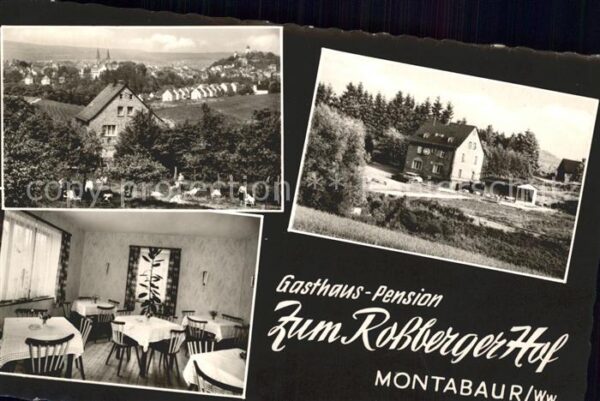 Montabaur Westerwald Gasthaus Pension zum Roßberger Hof