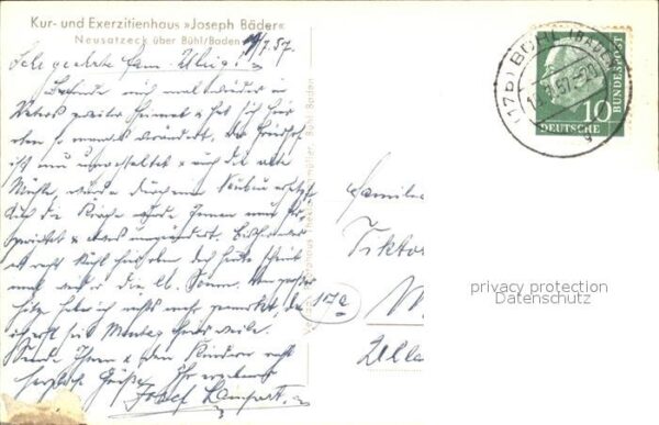 Neusatzeck Kur- und Ecerzitienhaus Joseph Bäder – Bild 2