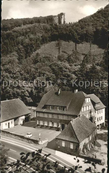 Weinheim Bergstrasse Gasthaus Fuchsche Mühle
