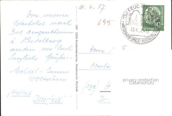 Bad Mergentheim Kuranstalt Haus Schwaben – Bild 2