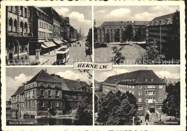 Herne Westfalen Schloss Strünkede Bahnhofstrasse