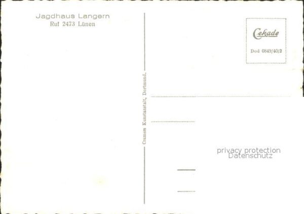 Luenen Jagdhaus Langern Veranda – Bild 2