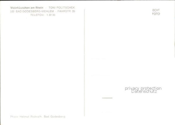Mehlem Bonn  Weihäuschen am Rhein – Bild 2