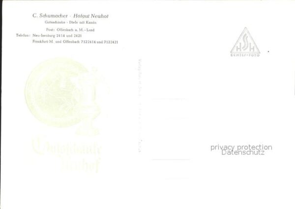 Offenbach Main Hofgut Neubot C. Schumacher – Bild 2
