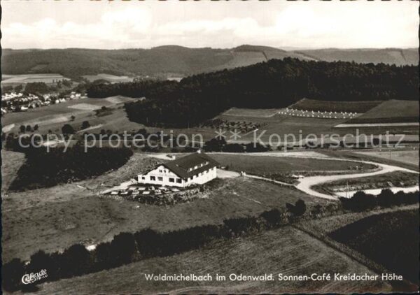 Waldmichelbach Fliegeraufnahme Sonnen-Cafe Kreidacher