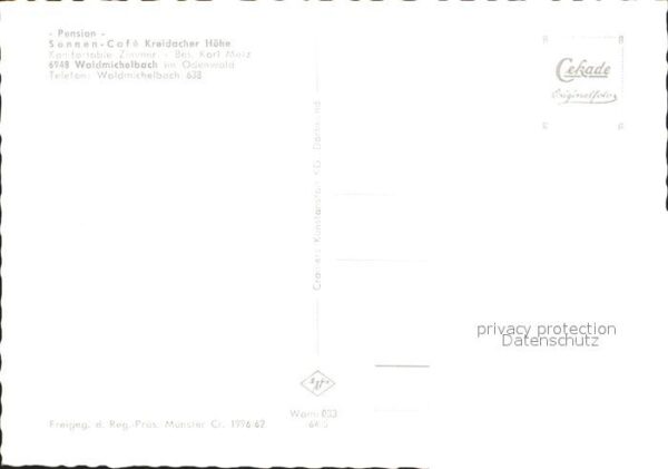Waldmichelbach Fliegeraufnahme Sonnen-Cafe Kreidacher – Bild 2