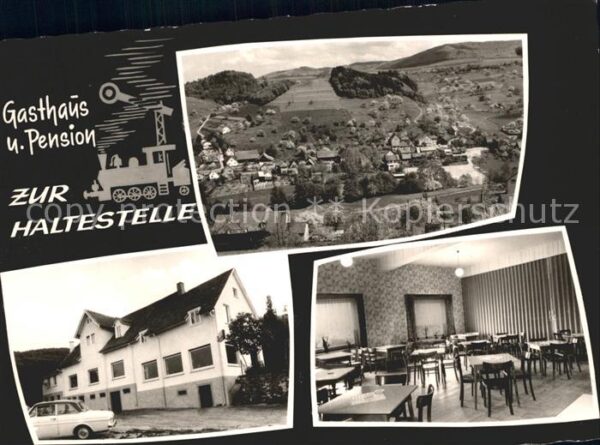 Weiher Moerlenbach Gasthaus Pension zur Haltestelle