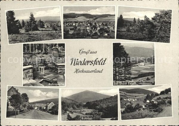 Niedersfeld Ruhrquelle Kinderheim der Stadt Essen