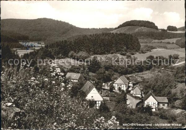 Hachen Sauerland idyllischer Winke