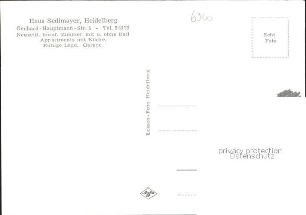 Heidelberg Neckar Haus Sedlmayer – Bild 2