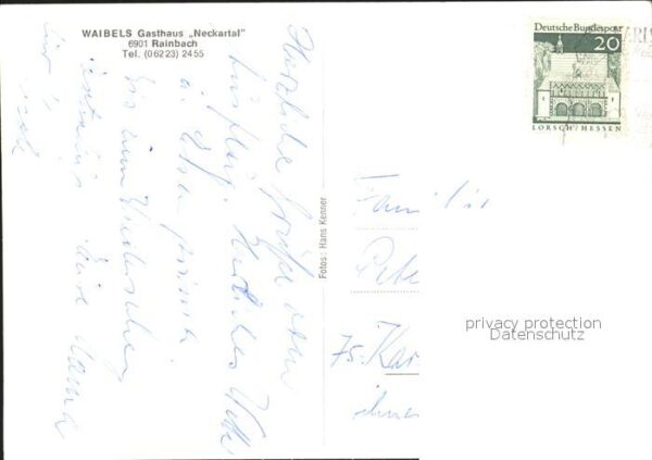 Rainbach Neckargemuend Gasthaus Neckartal – Bild 2