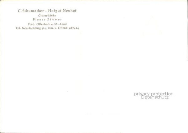 Offenbach Main Hofgut Neuhof C. Schumacher Restaurant – Bild 2