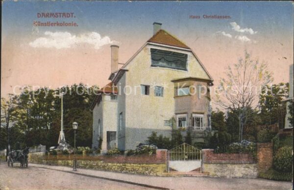 Darmstadt Künstlerkolonie Haus Christiansen