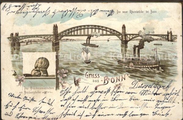 Bonn Rhein Rheinbrücke