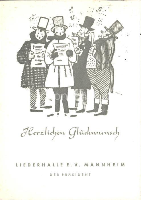 Mannheim Liederhalle Künstlerkarte Komik