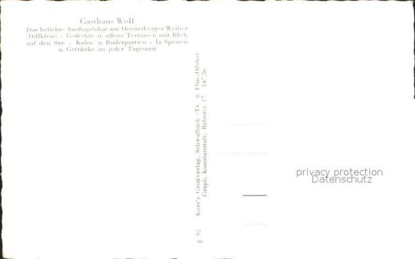 Driedorf Gasthaus Wolf am Heisterberger Weiher – Bild 2