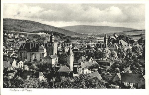 Herborn Hessen Blick auf Herborn