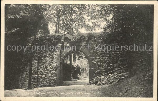 Lindenfels Odenwald Burgtor