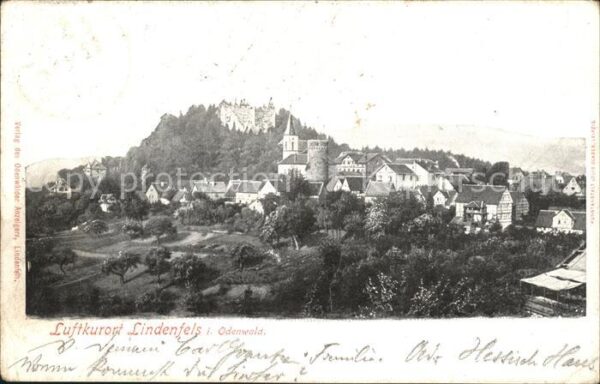 Lindenfels Odenwald Burg