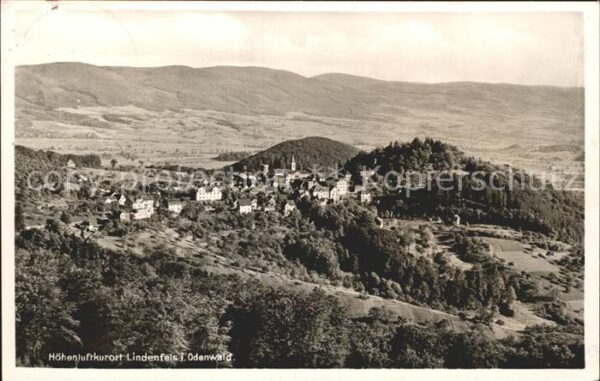 Lindenfels Odenwald Fliegeraufnahme