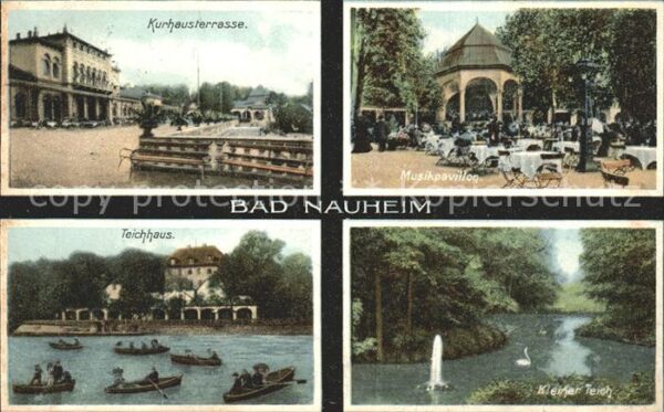 Bad Nauheim Musikpavillon Kurhausterrasse Teichhaus