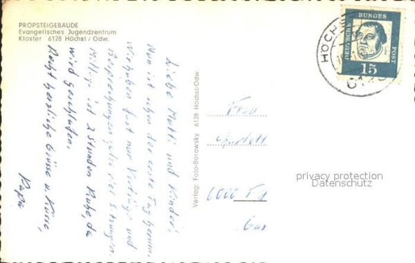 Hoechst Odenwald Propsteigebäude – Bild 2