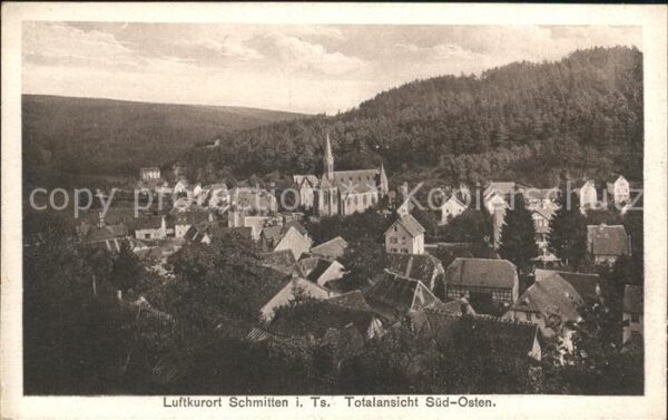 Schmitten Taunus Totalansicht Süd- Osten